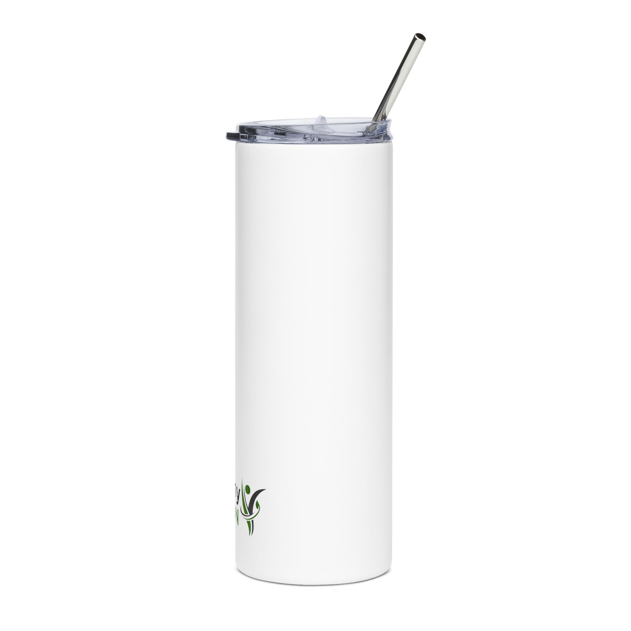 Healthy Nation 20oz Stainless Steel Tumbler — Insulated Travel Cup with Straw - Image 4