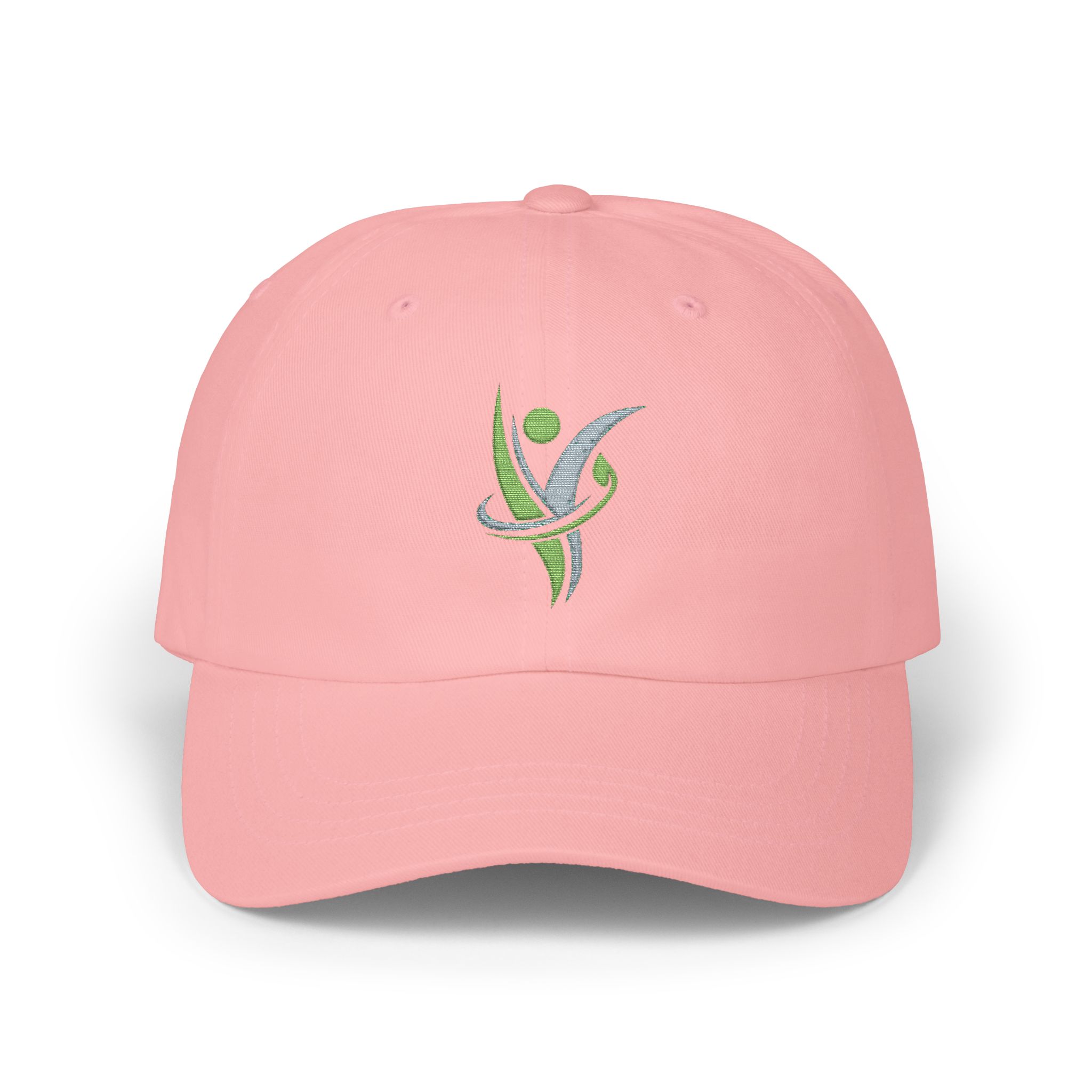 Dad Cap — HeatlhyNation Logo Embroidered White Hat - Image 19