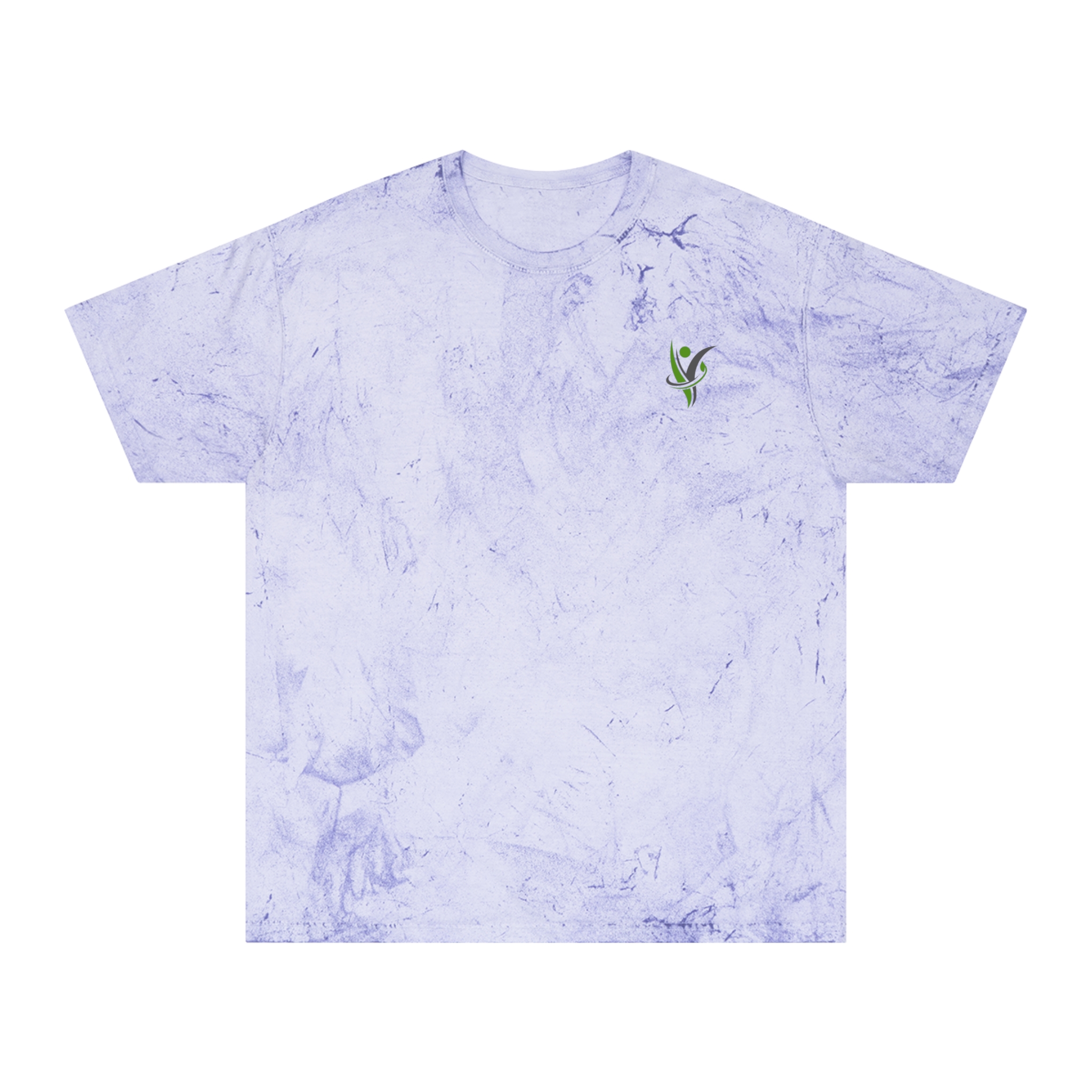 HeatlhyNation Logo Tie-Dye T-Shirt | Yellow Marble Tee - Image 17