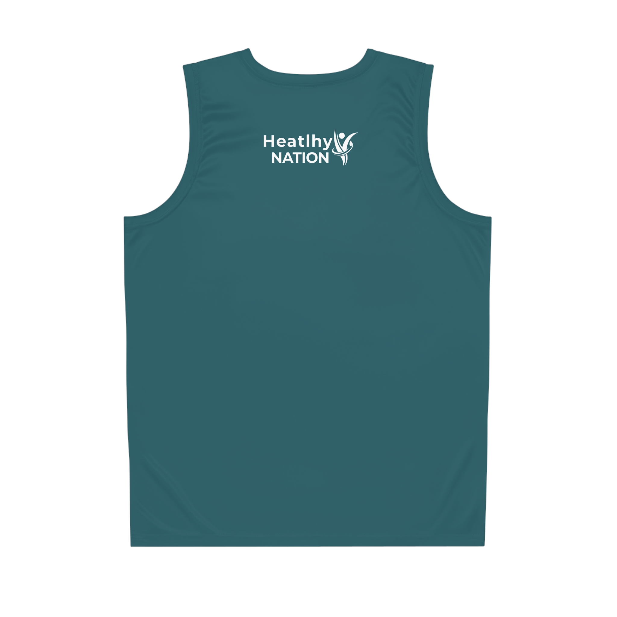 Heatlhy Nation Basketball Jersey — Performance Athletic Tank Top - Image 3