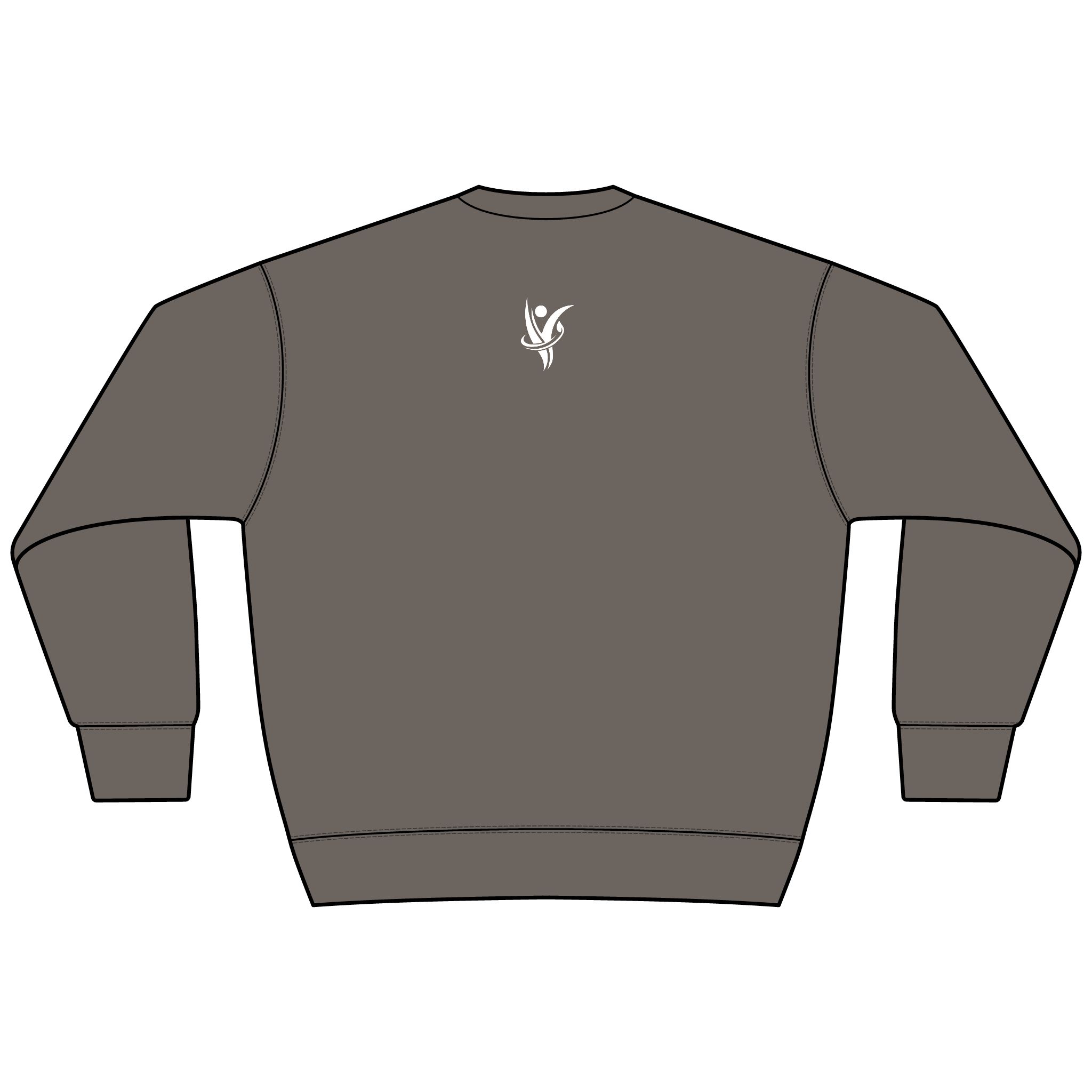 HeatlhyNation Logo Sweatshirt — Cozy Brown Heavyweight Crewneck - Image 14