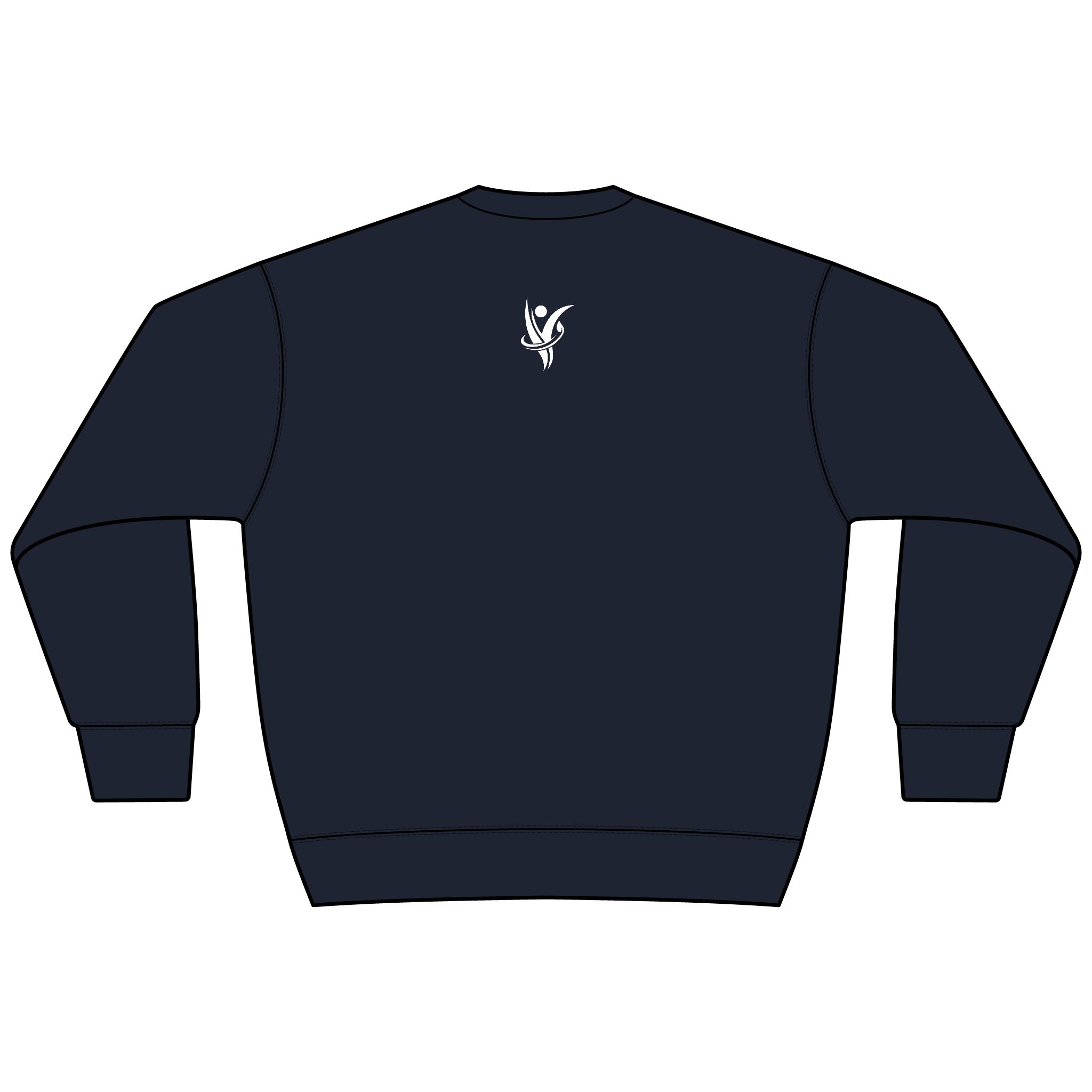 HeatlhyNation Logo Sweatshirt — Cozy Brown Heavyweight Crewneck - Image 2