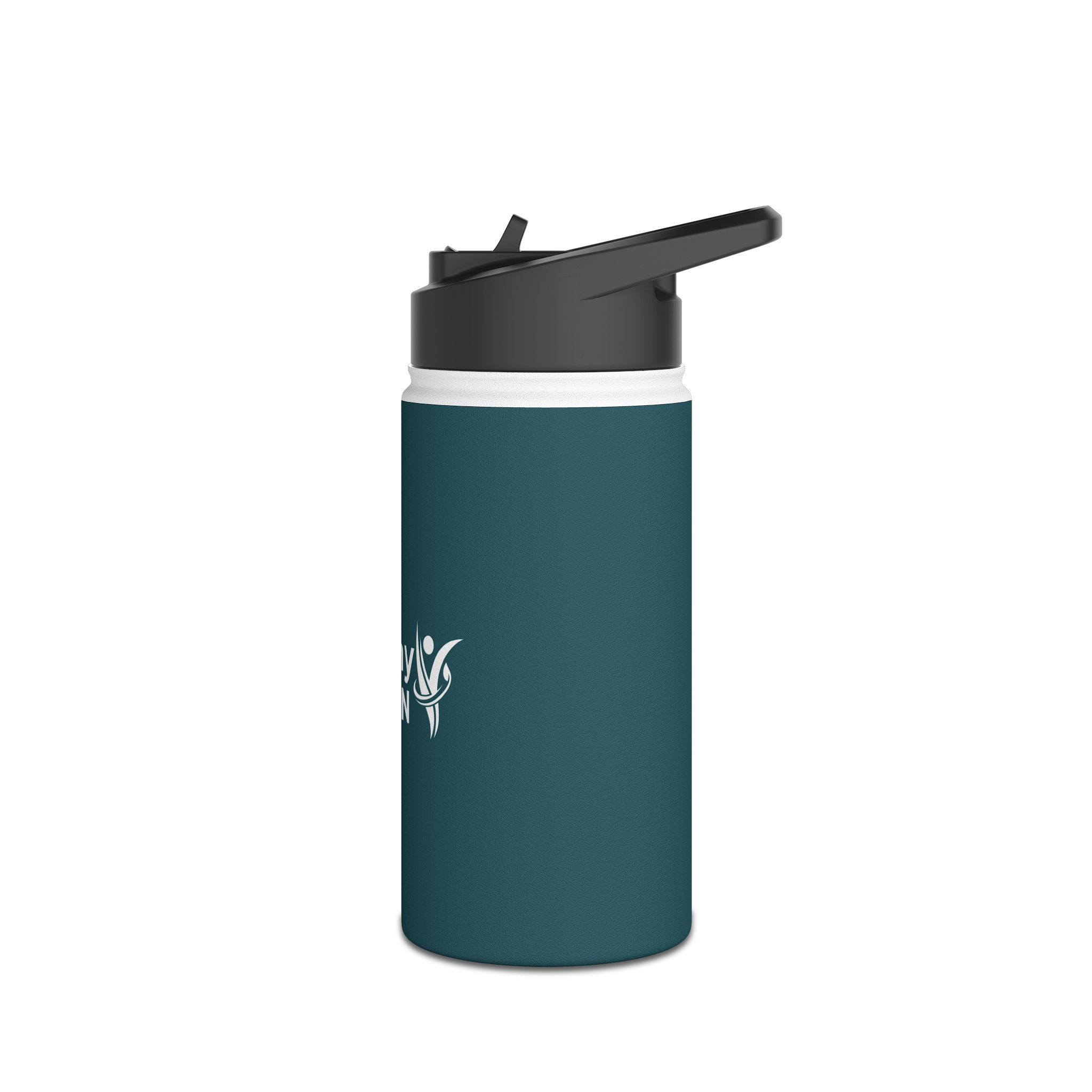 Healthy Nation Stainless Steel Water Bottle – Insulated Fitness Bottle with Standard Lid - Image 4