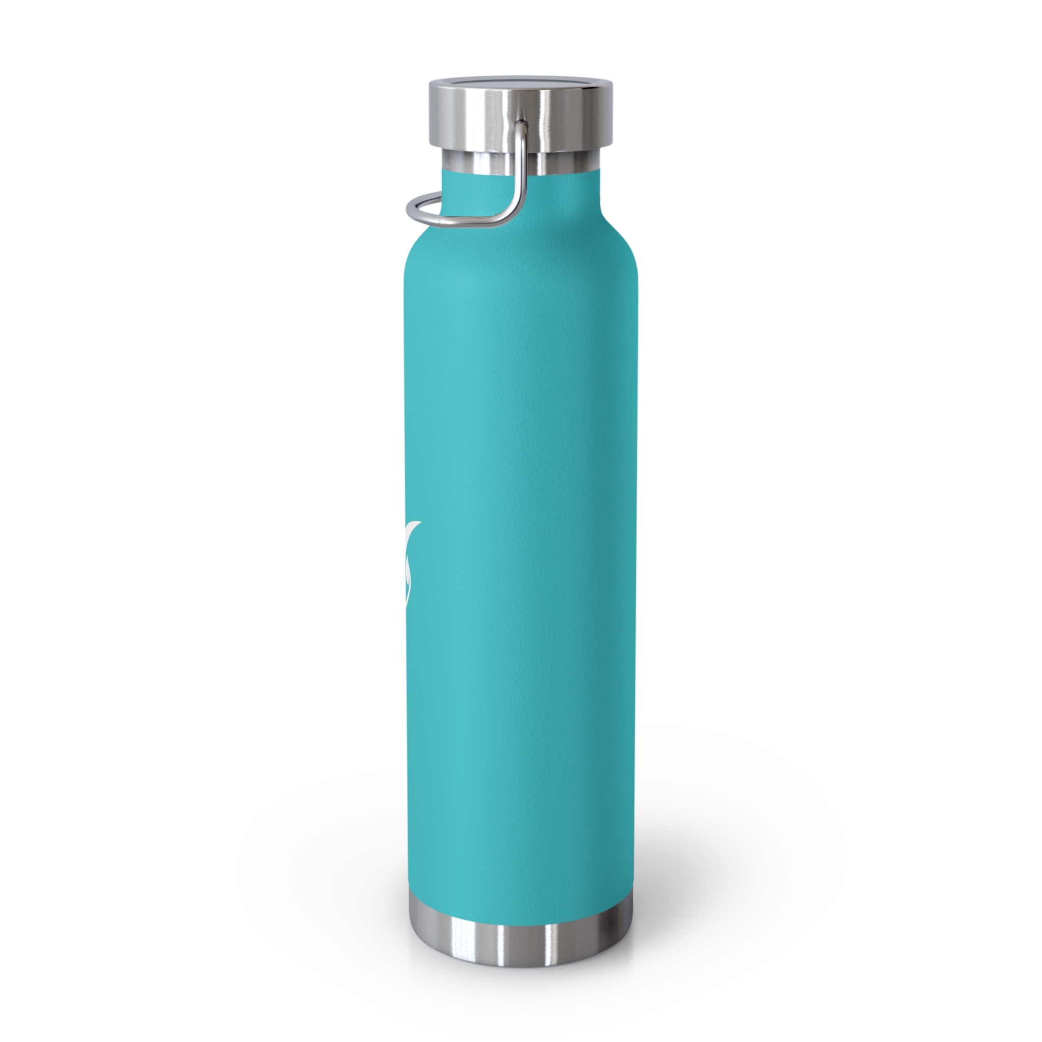 22oz Copper Vacuum Insulated Bottle — Red Stainless Steel Water Flask with Active Leaf Logo - Image 7
