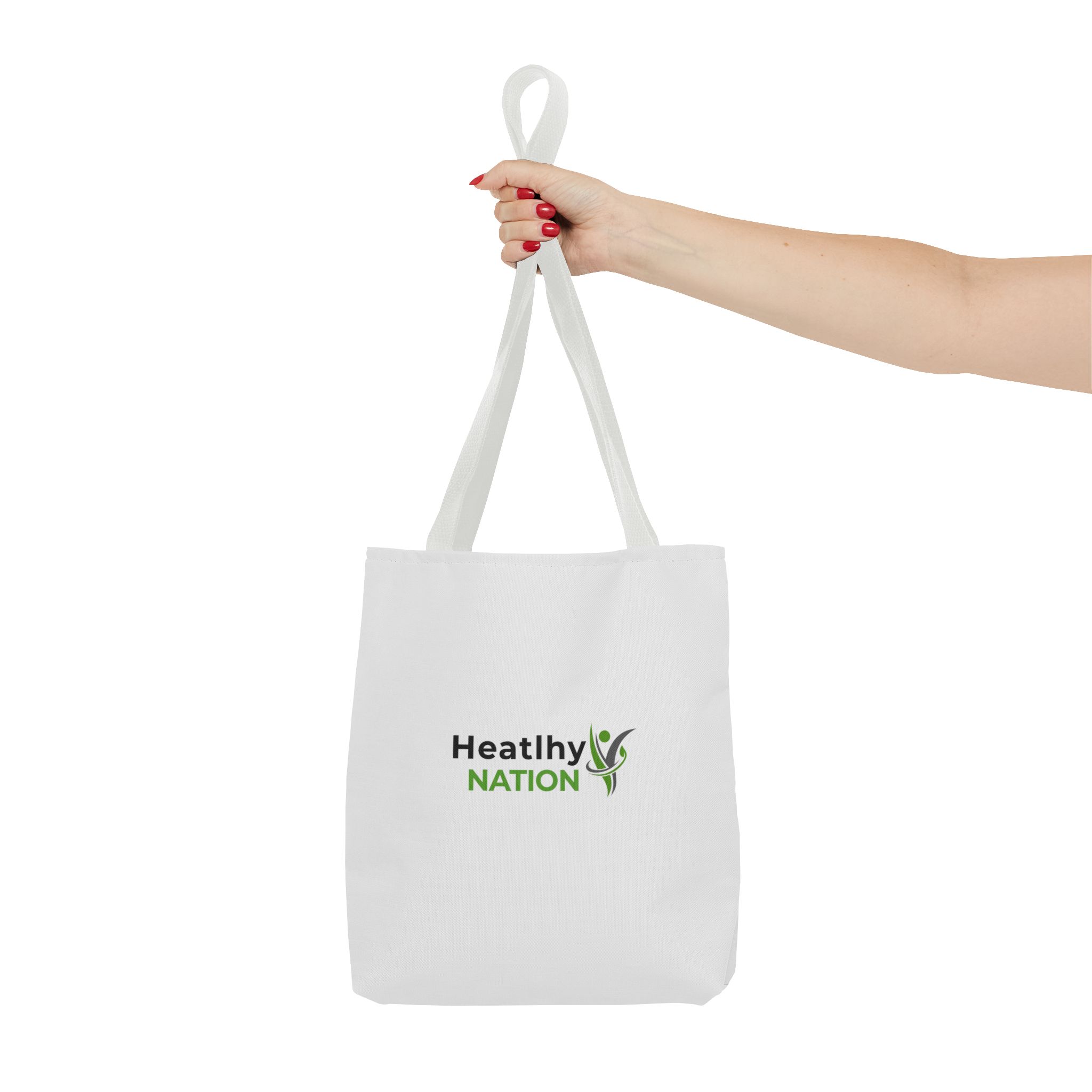 HeatlhyNation Logo Tote Bag — Eco-Friendly Branded Canvas Tote - Image 12