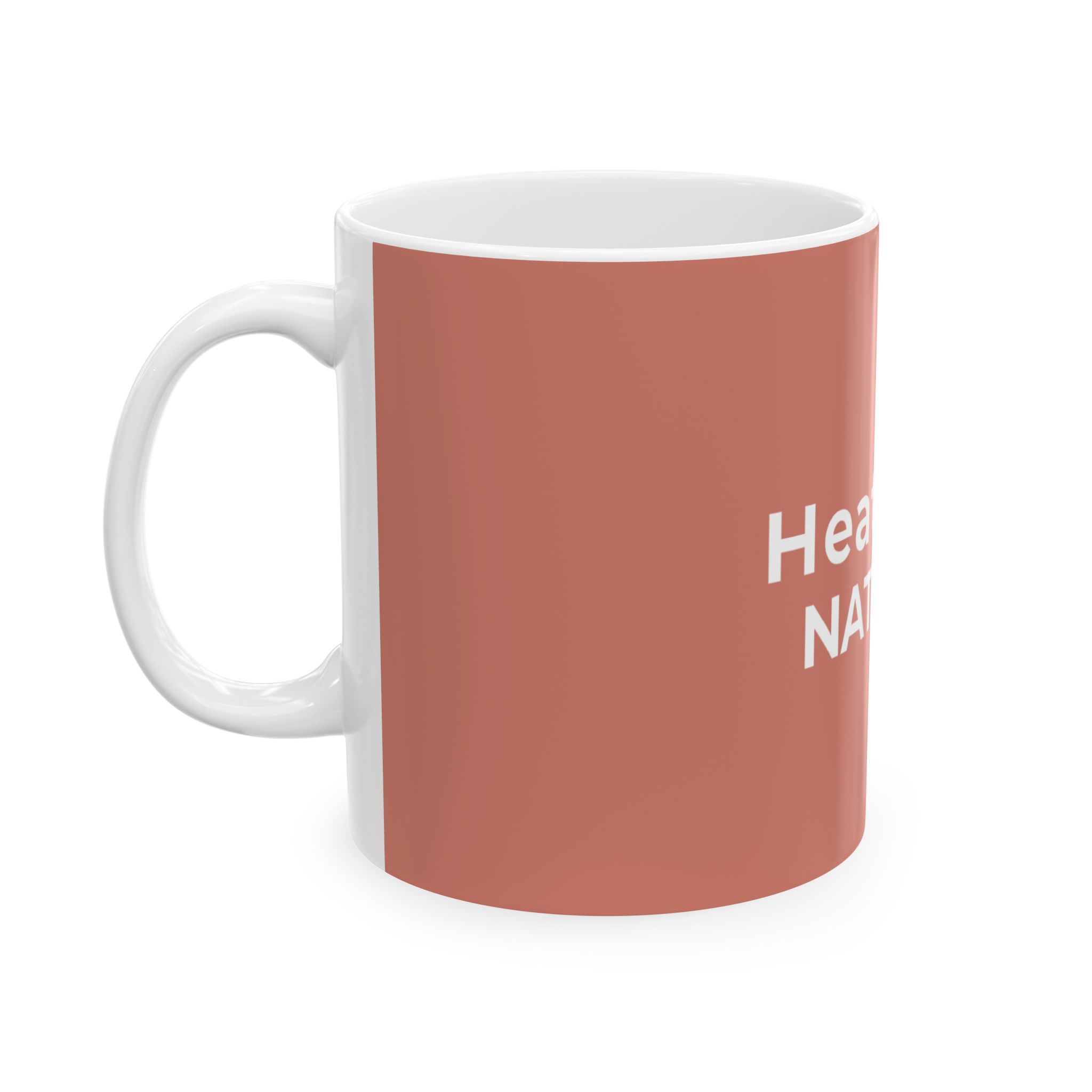 HeatlhyNation Ceramic Mug — Logo Coffee Cup (11oz & 15oz) - Image 3