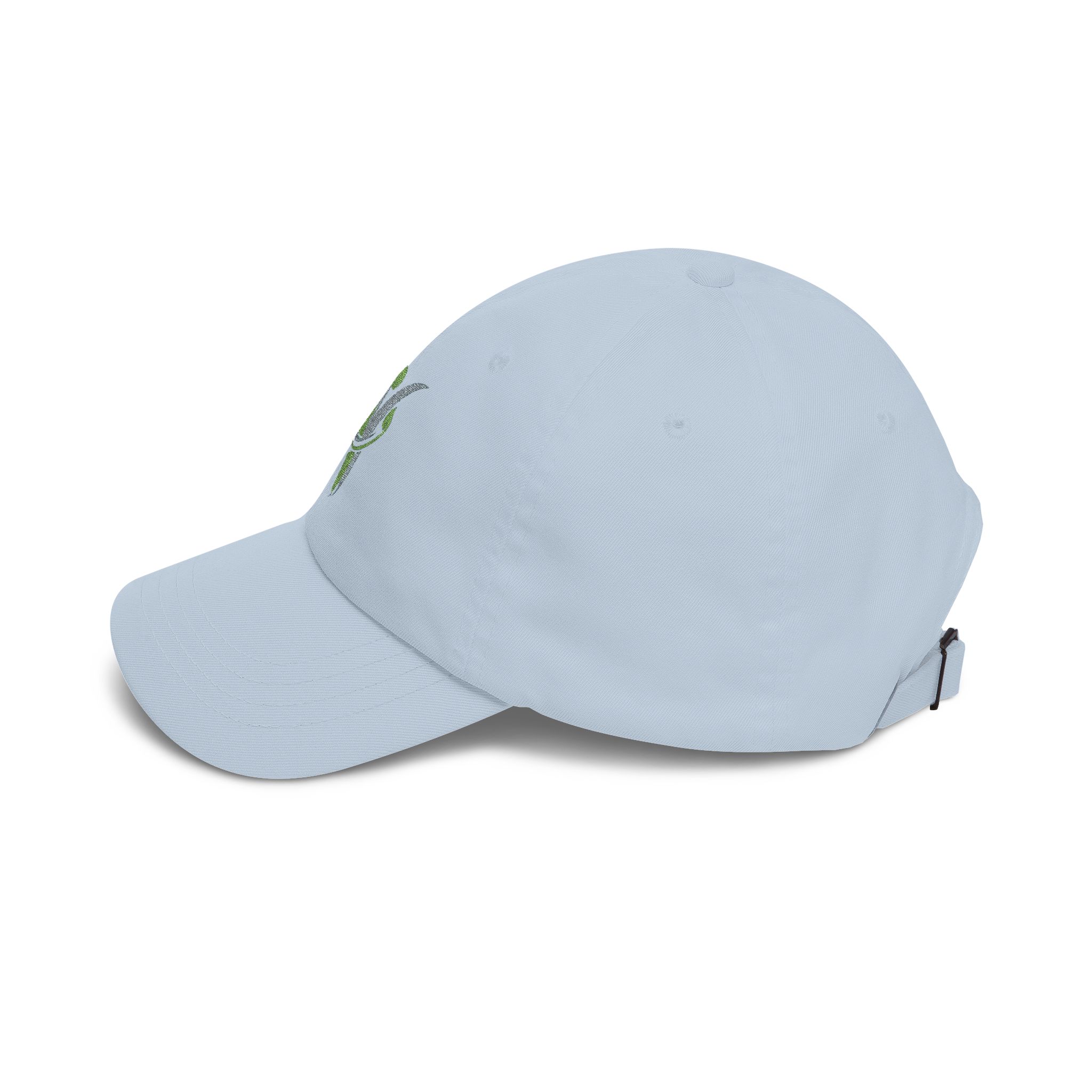 Dad Cap — HeatlhyNation Logo Embroidered White Hat - Image 15