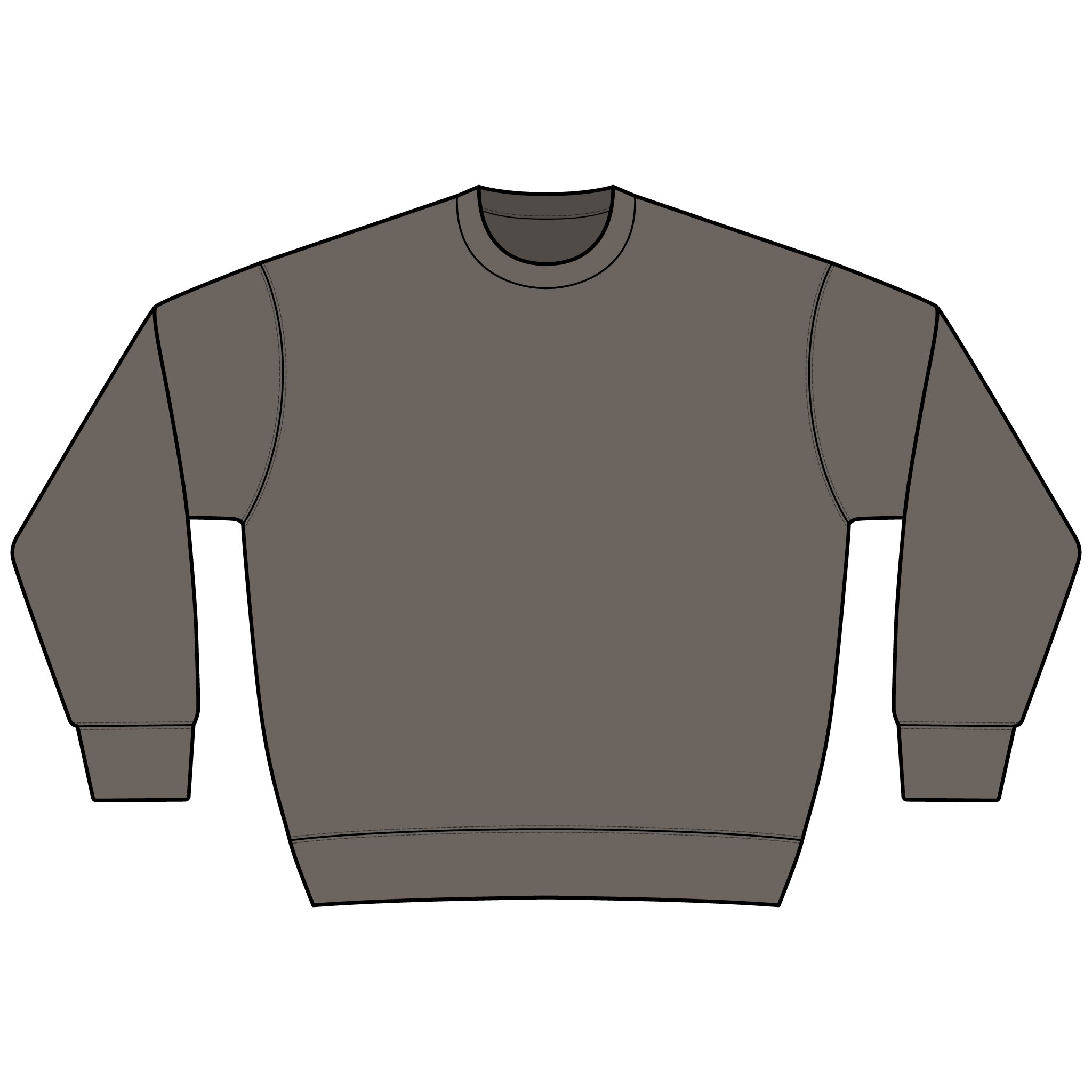 HeatlhyNation Logo Sweatshirt — Cozy Brown Heavyweight Crewneck - Image 16