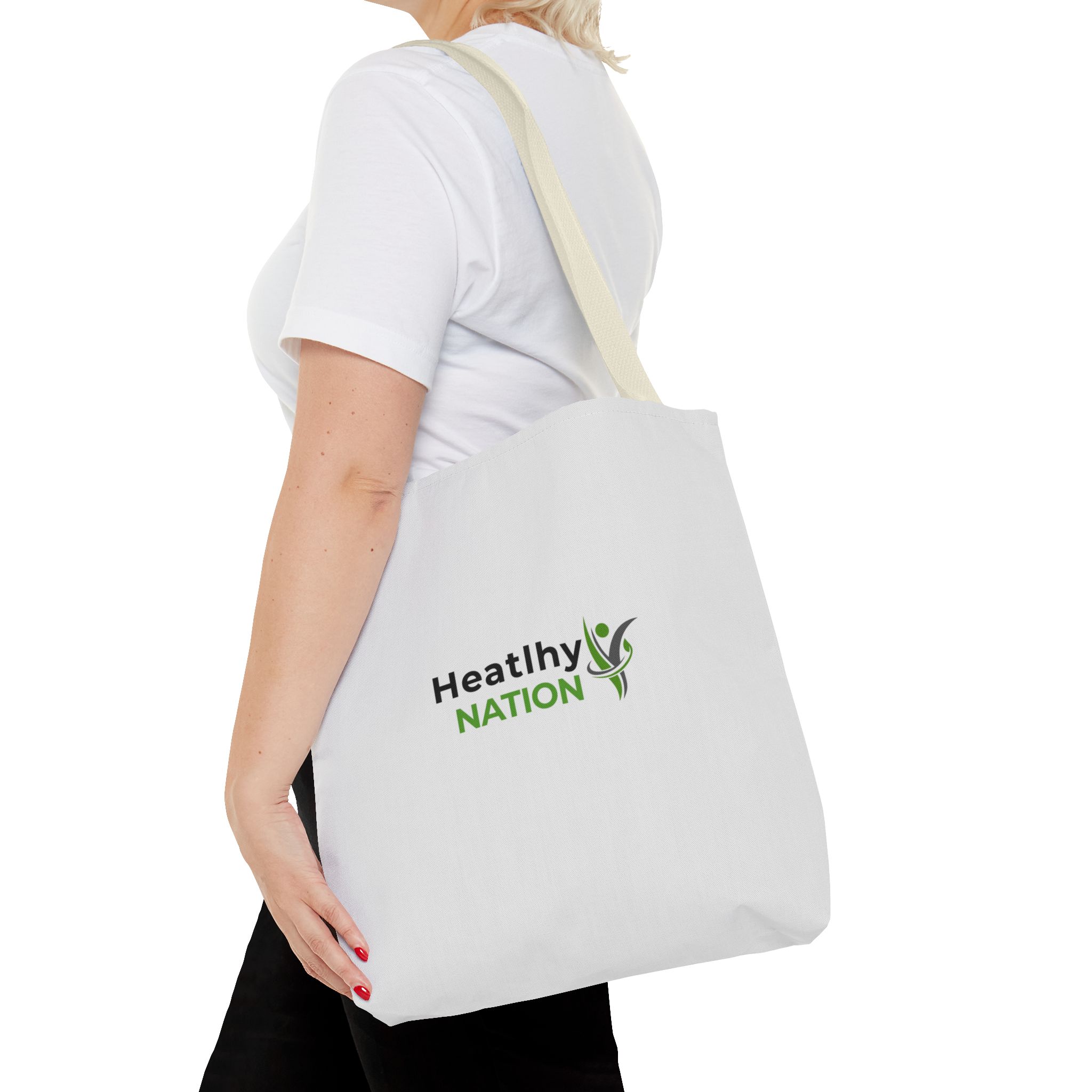 HeatlhyNation Logo Tote Bag — Eco-Friendly Branded Canvas Tote - Image 28