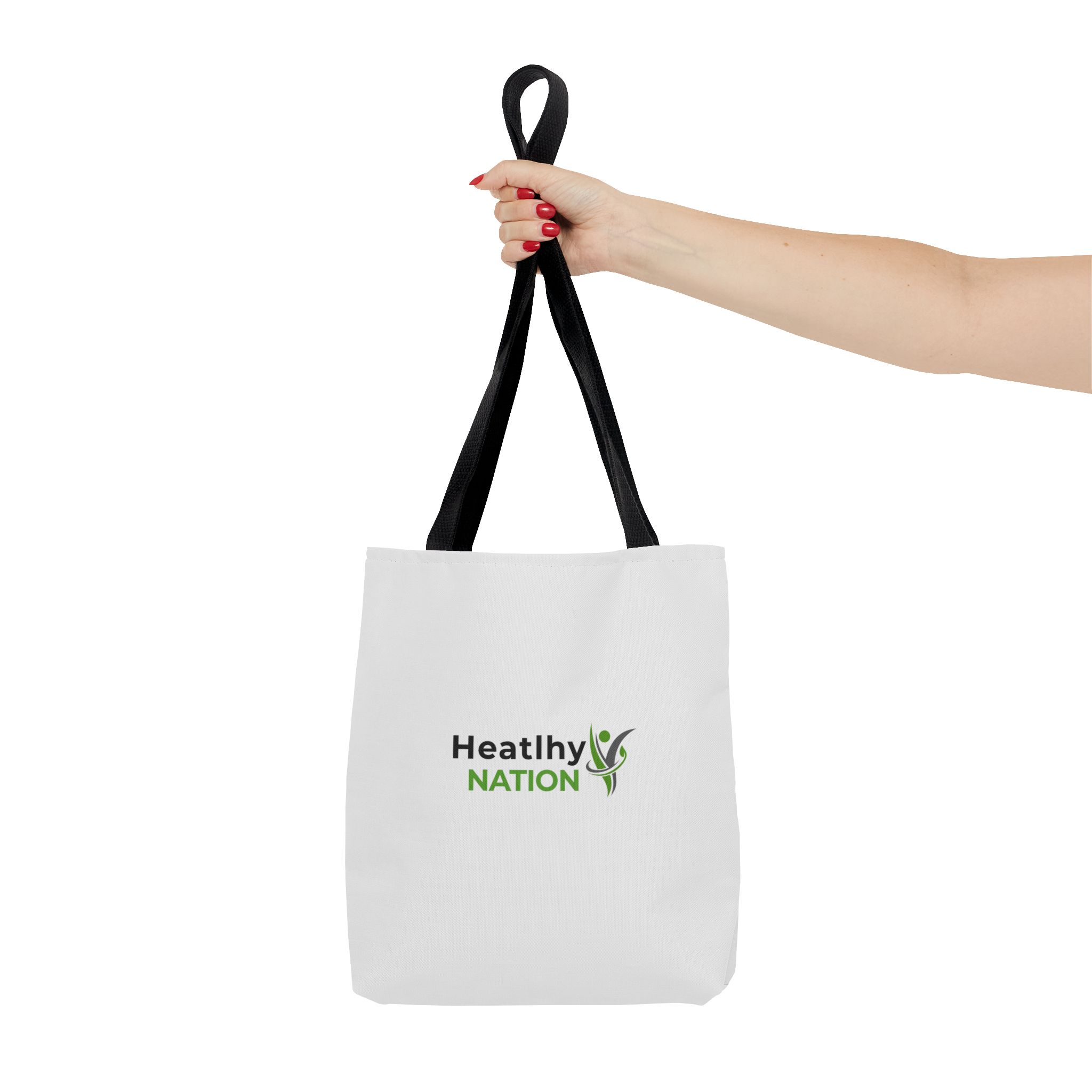 HeatlhyNation Logo Tote Bag — Eco-Friendly Branded Canvas Tote - Image 4