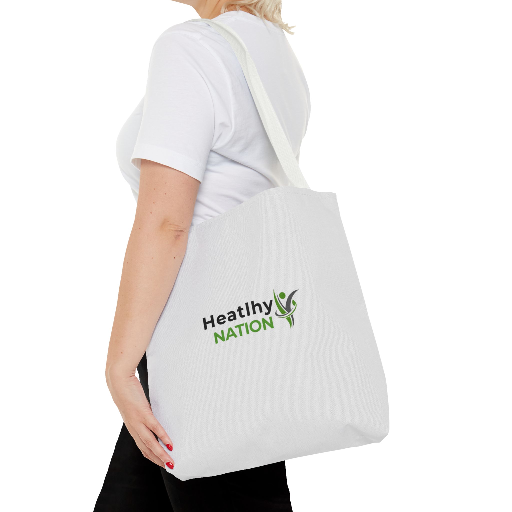 HeatlhyNation Logo Tote Bag — Eco-Friendly Branded Canvas Tote - Image 16