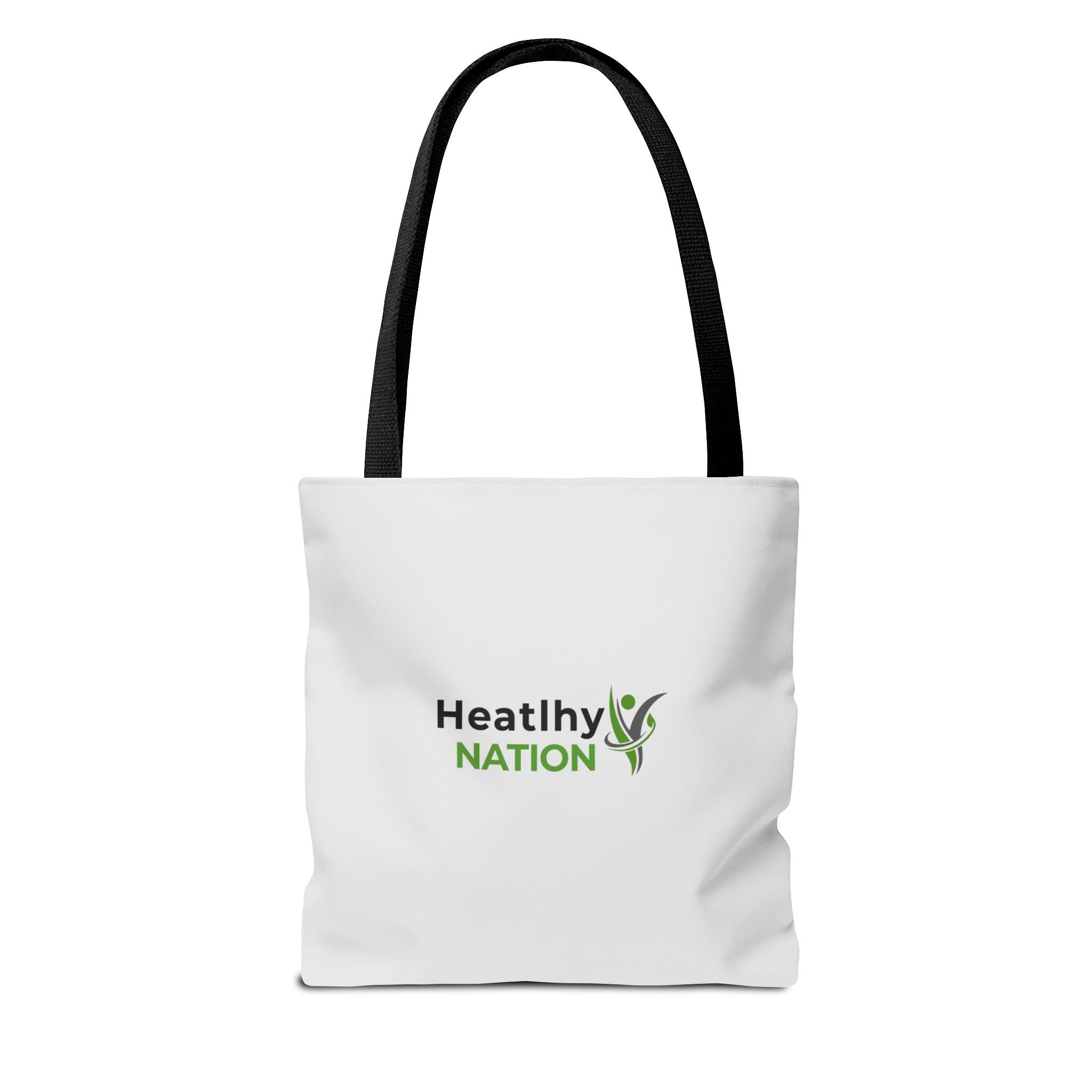 HeatlhyNation Logo Tote Bag — Eco-Friendly Branded Canvas Tote - Image 2