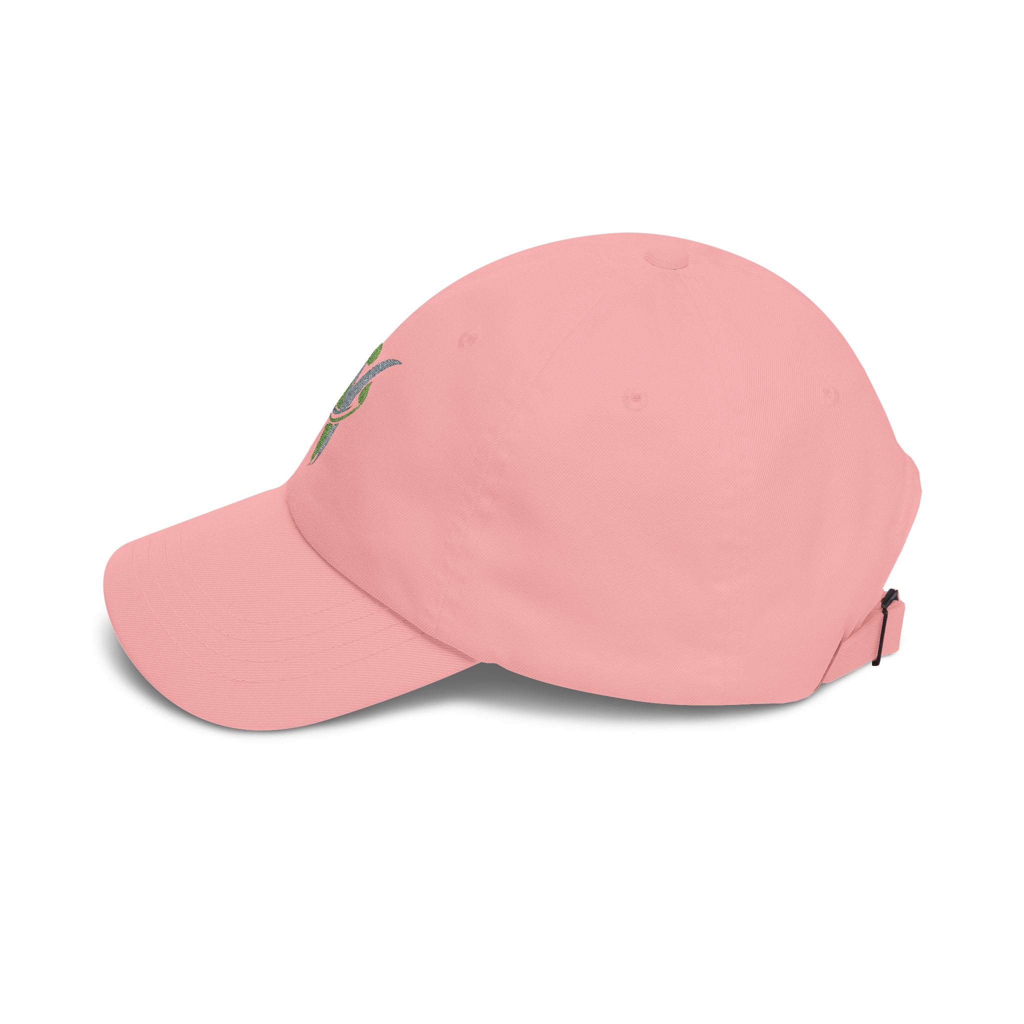 Dad Cap — HeatlhyNation Logo Embroidered White Hat - Image 21