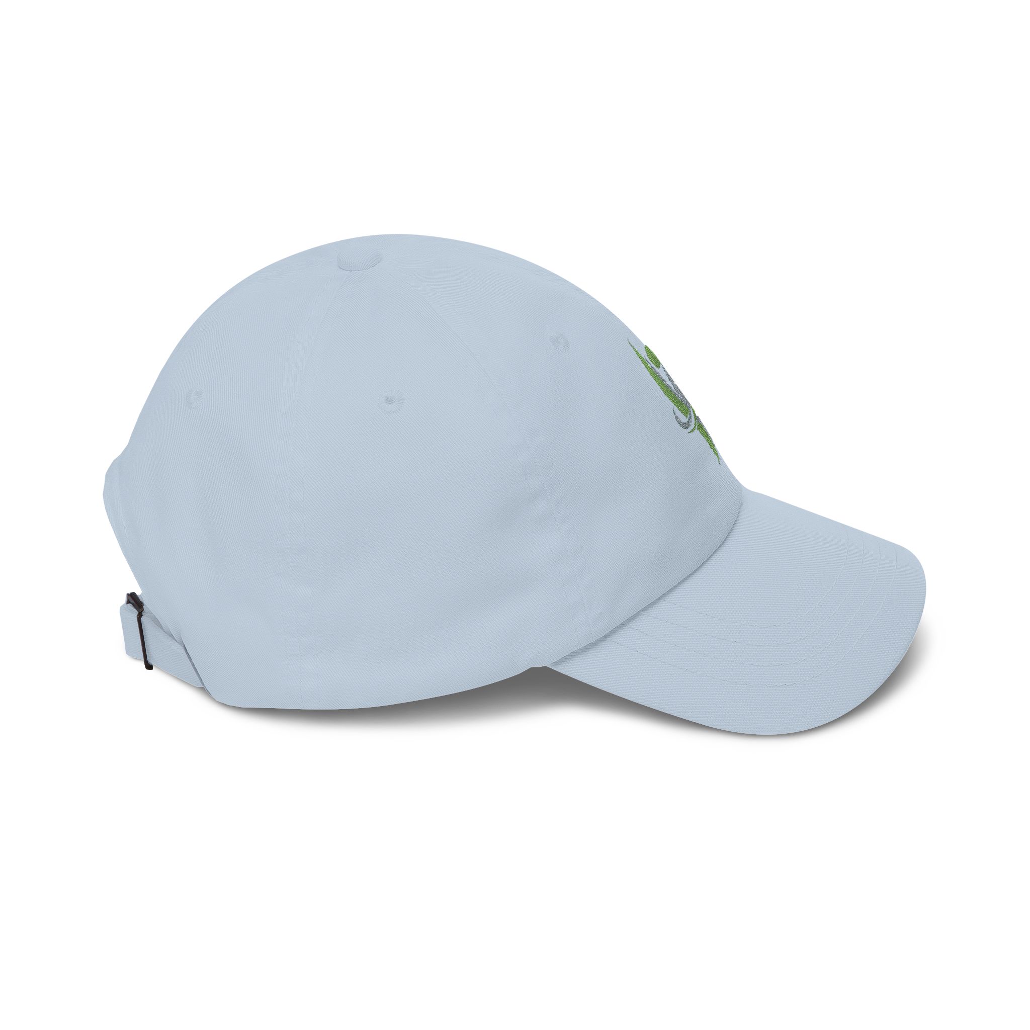 Dad Cap — HeatlhyNation Logo Embroidered White Hat - Image 16
