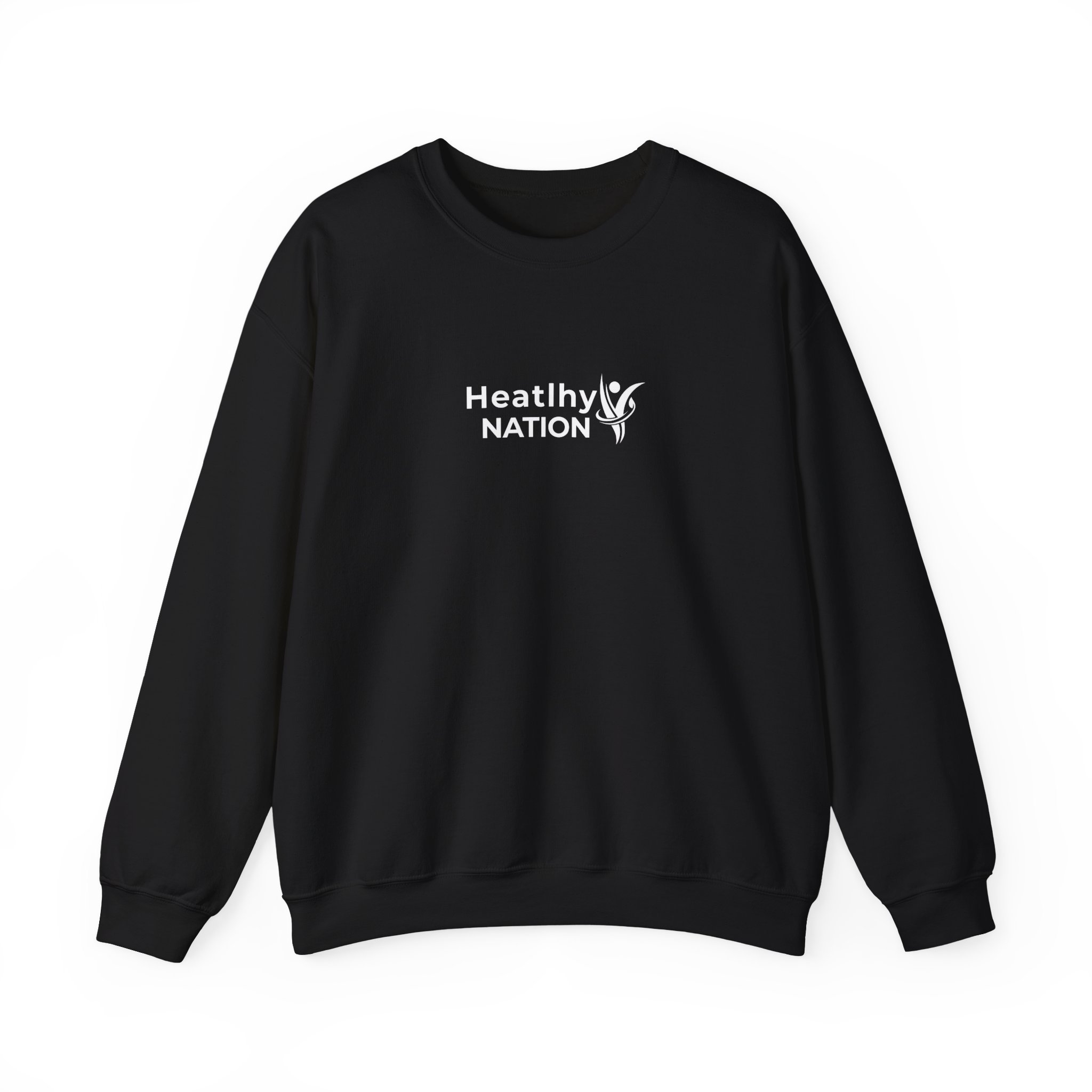 Heatlhy leaf H logo Sweatshirt | Wellness, Green Eco Brand