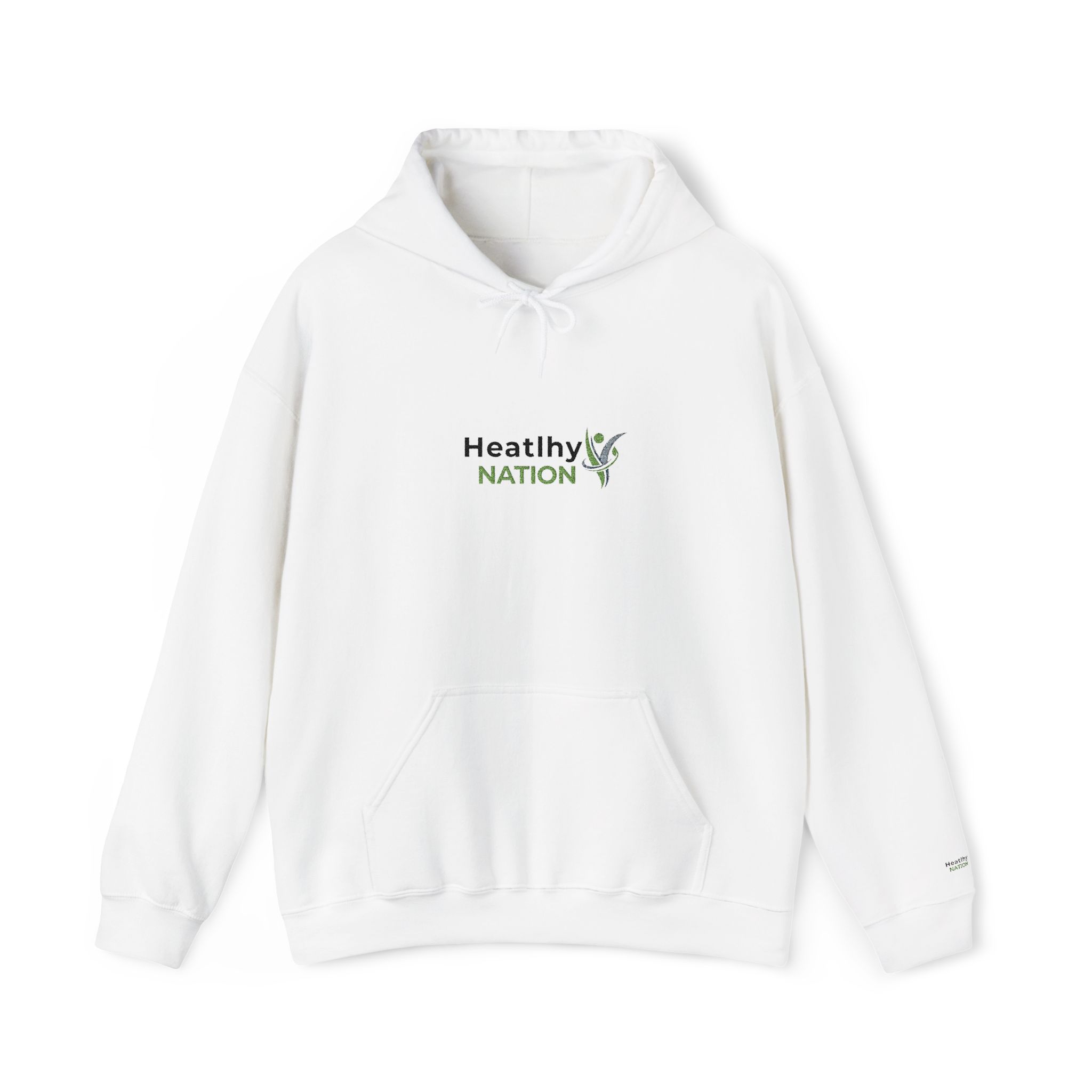 Hoodie — HeatlhyNation Minimal Logo Pullover