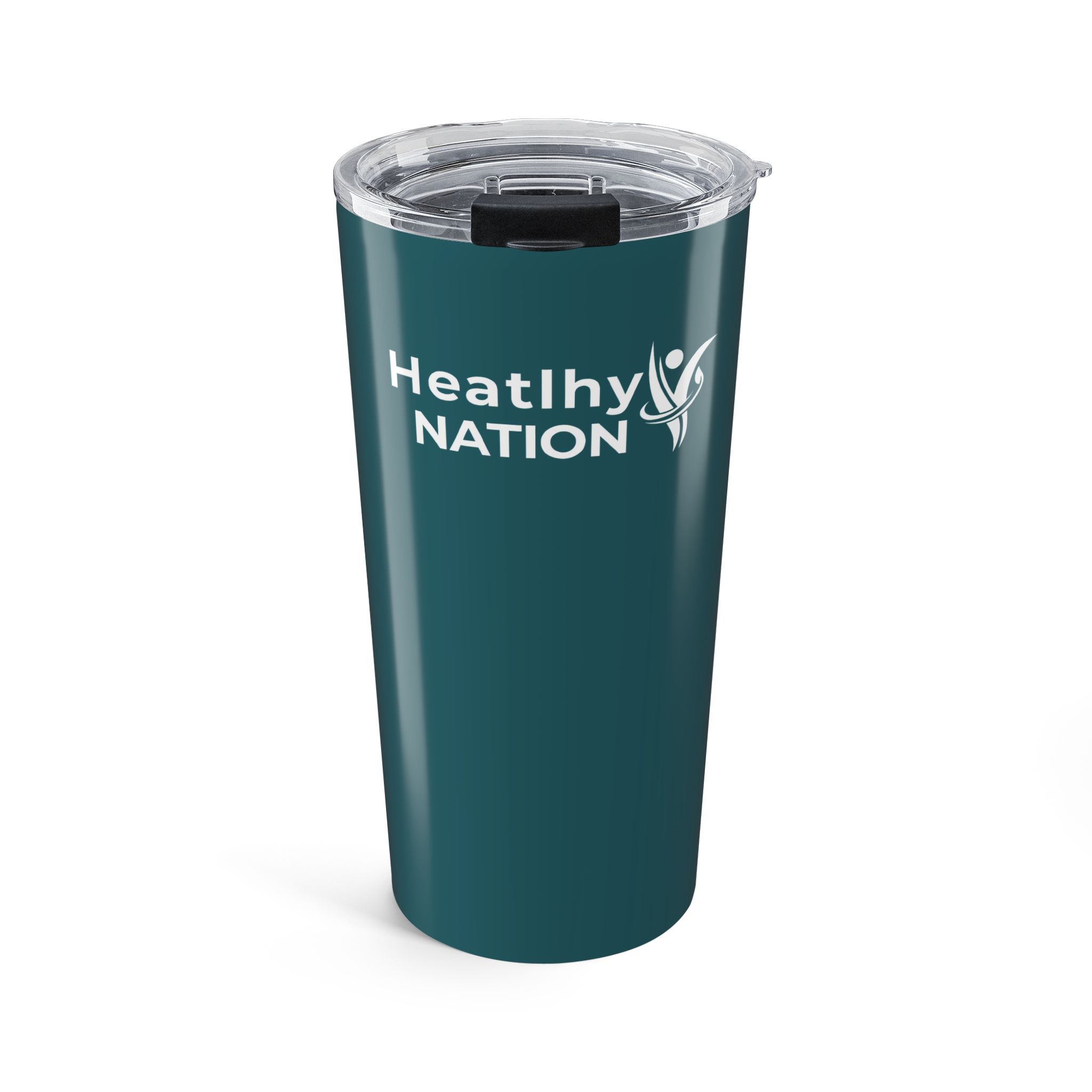 HeatlhyNation 20oz Insulated Tumbler — Travel Cup for Smoothies & Coffee