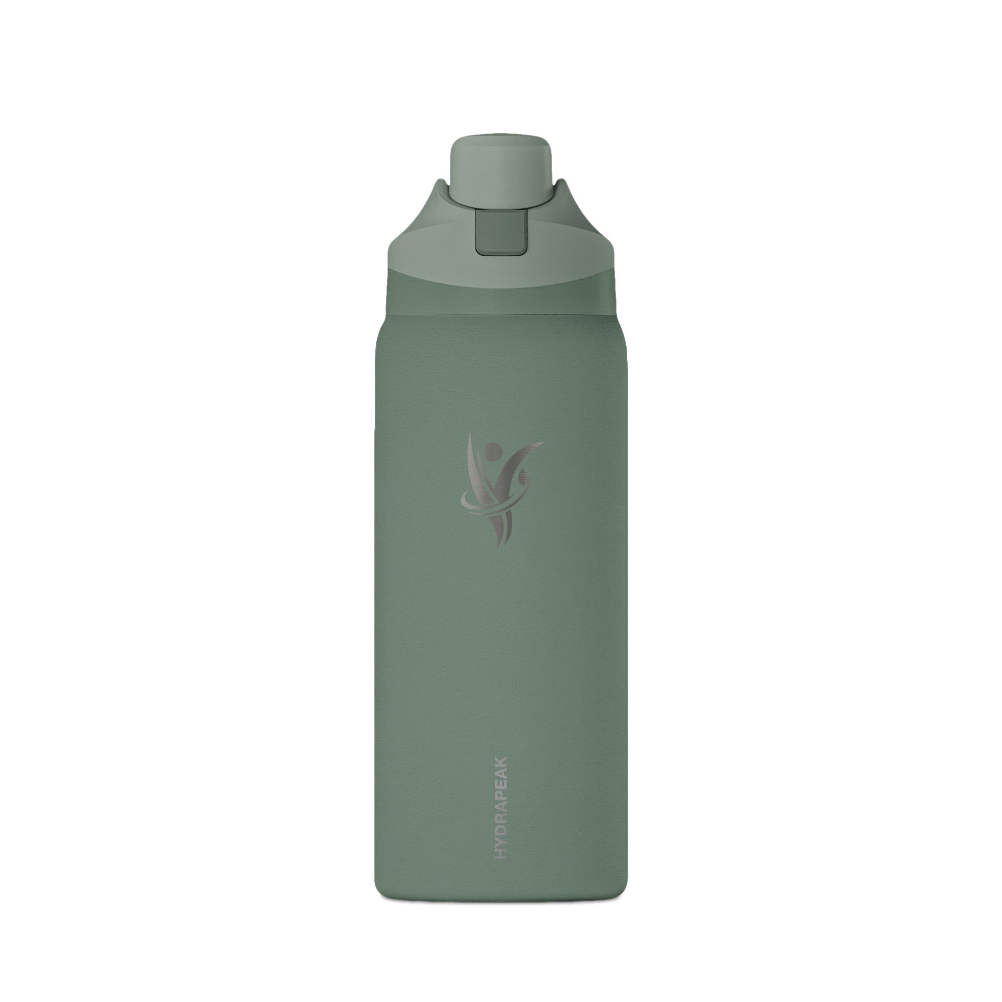 32oz Insulated Water Bottle – Matte Sage Oasis, Leakproof Thermal Flask